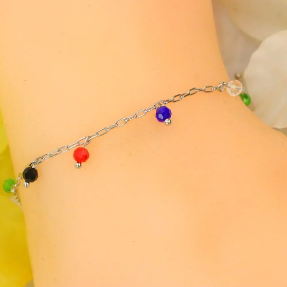 Minimalist Anklet, Sleek & Modern Design, Women’s Fashion, YC110355-A - Picture 7 of 10